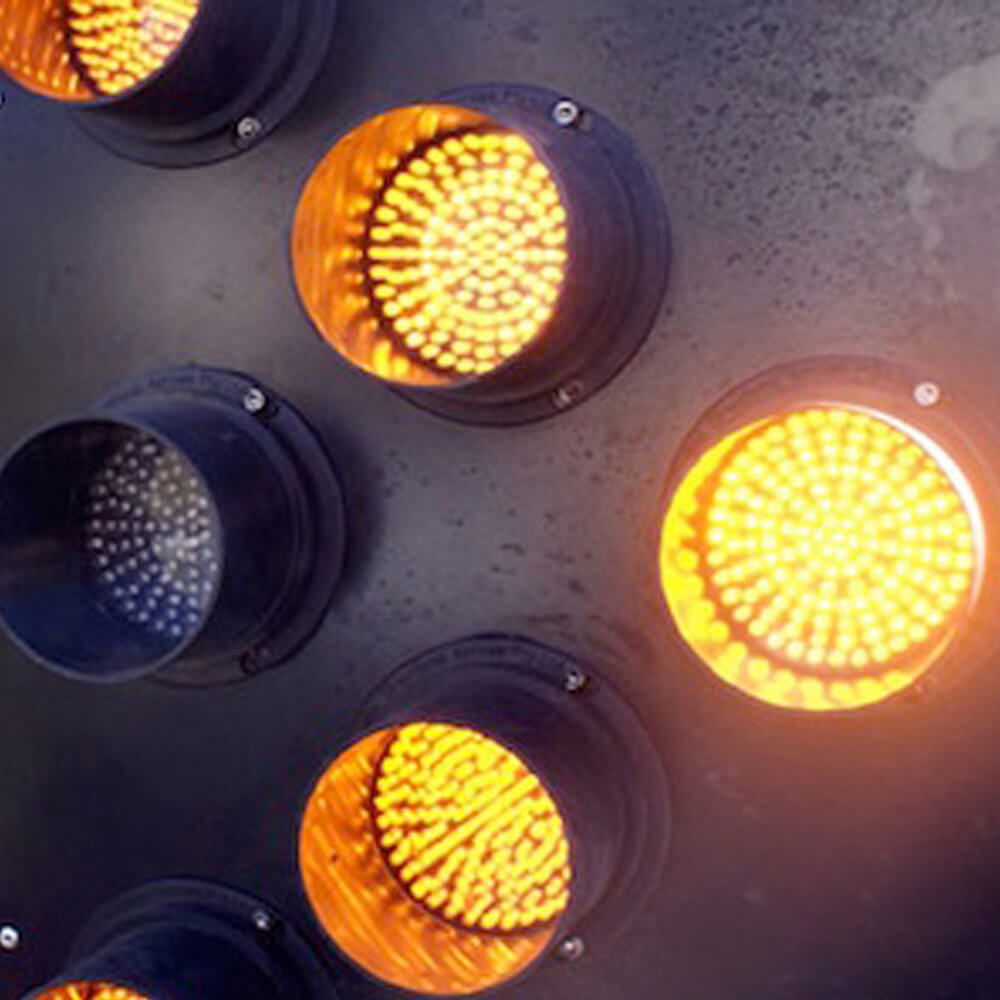 arrow board close up arrow board close up