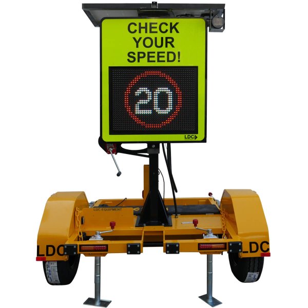 radar speed check thumb