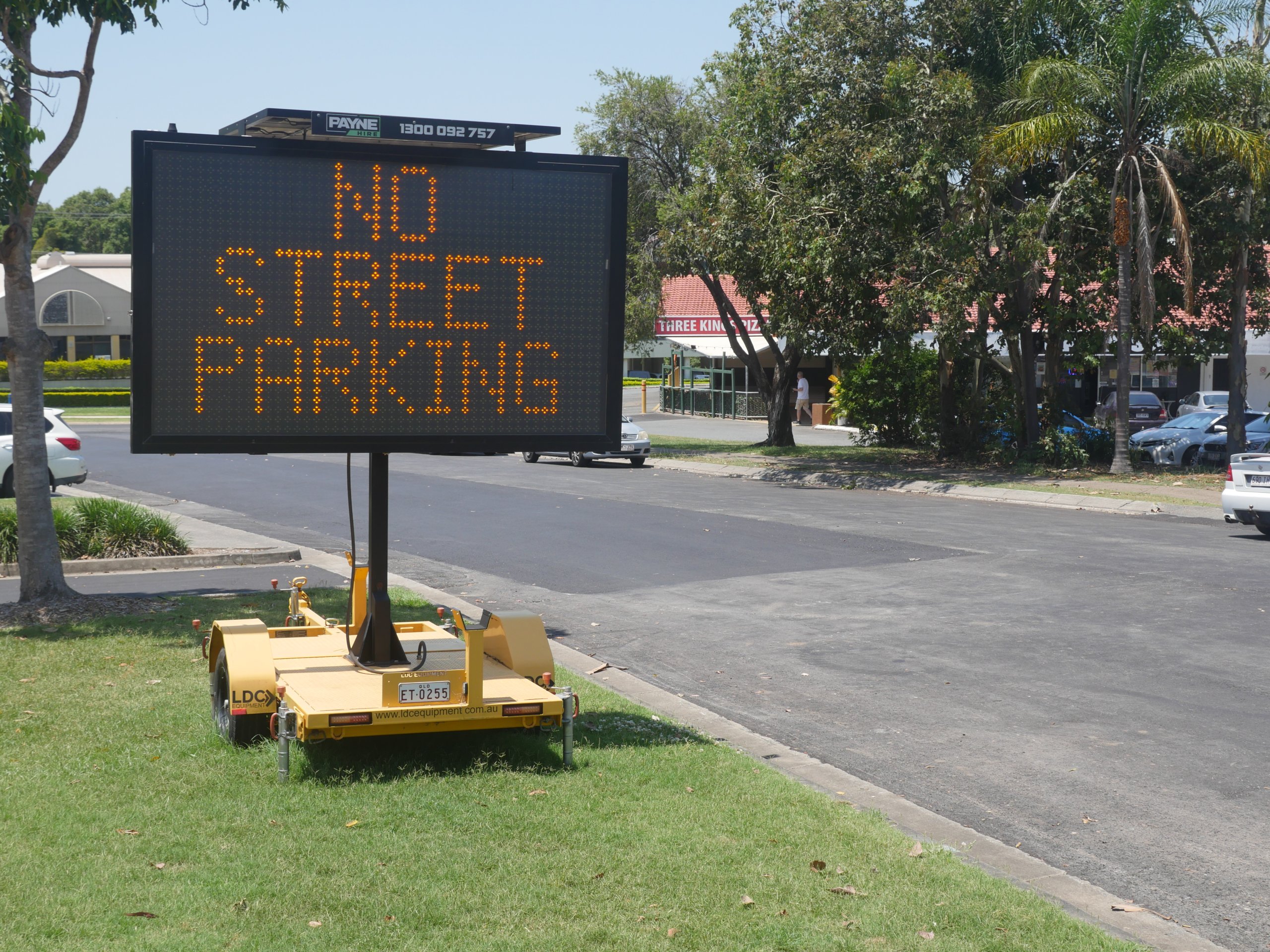 VMS Nerang No Street Parking VMS Nerang No Street Parking
